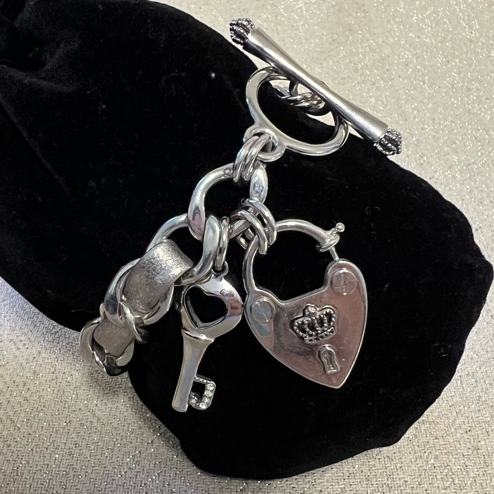 Vintage Juicy Couture Bracelet, Silver Tone - Picture 2 of 9